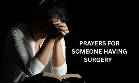 prayers for someone having surgery