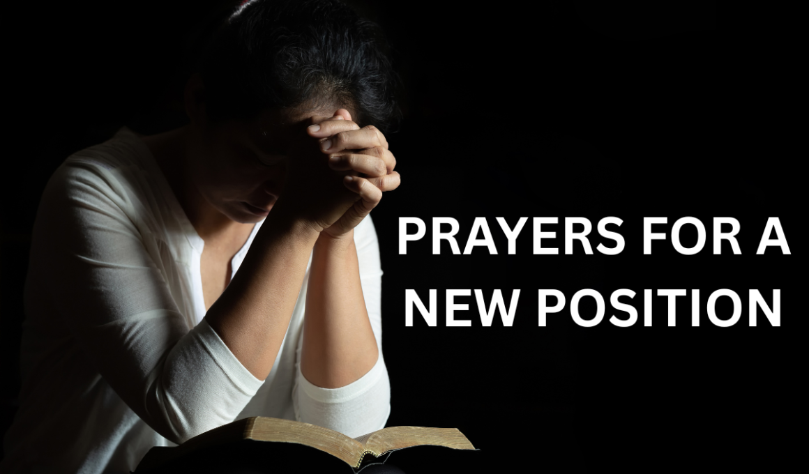 prayers for a new position