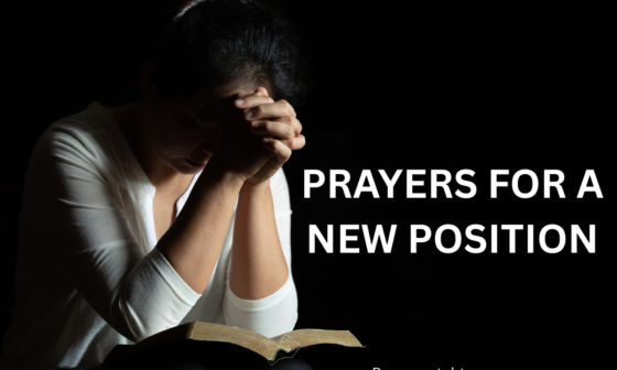 prayers for a new position
