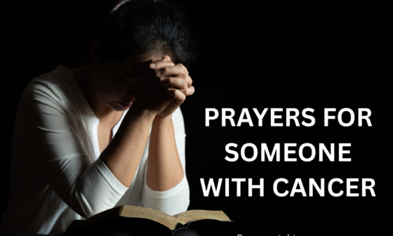 prayers for someone with cancer