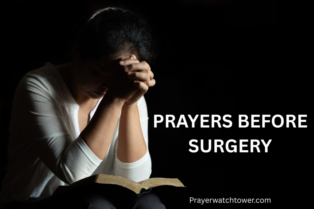  prayers before surgery
