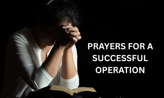 prayers for a successful operation