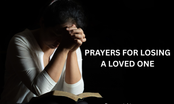 prayers for losing a loved one