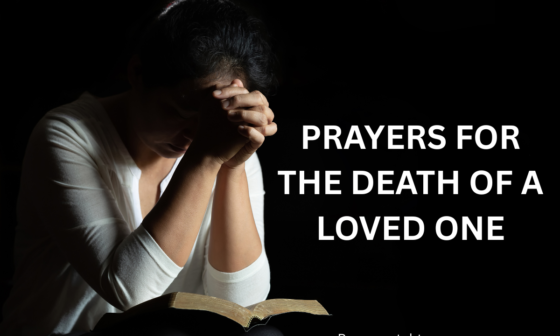 prayers for the death of a loved one