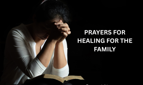 prayers for healing for the family