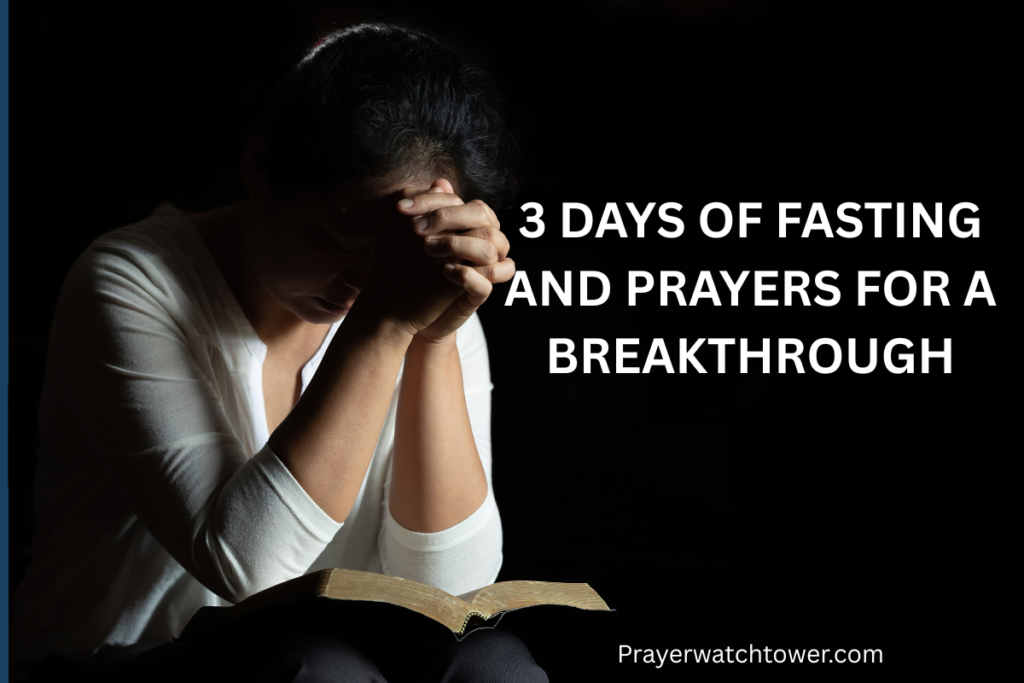  3-day fasting and prayer guide