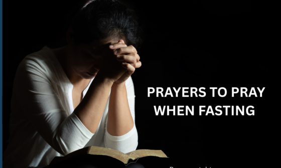prayers to pray when fasting