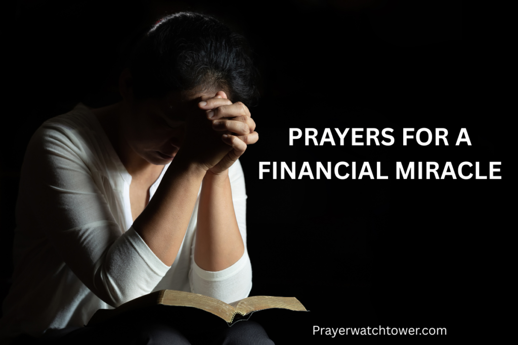 prayers for a financial miracle 