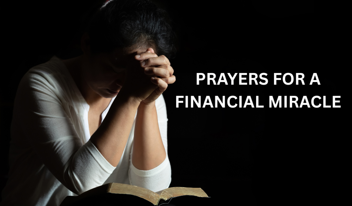 prayers for a financial miracle
