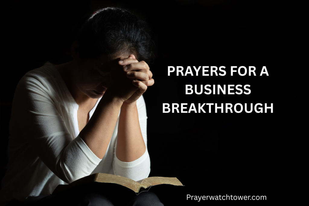  prayers for a business breakthrough