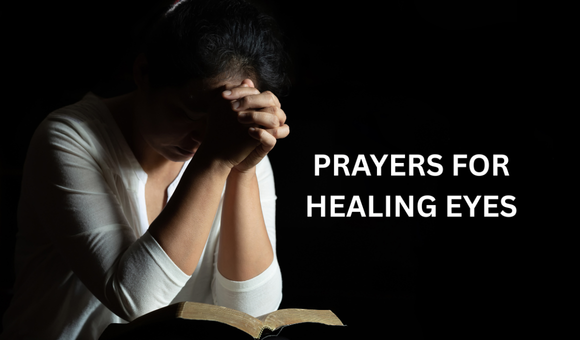 prayers for healing eyes