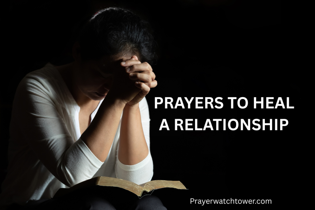 prayers to heal a relationship