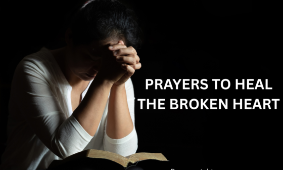 prayers to heal the broken heart