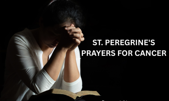 St. Peregrine's prayers for cancer
