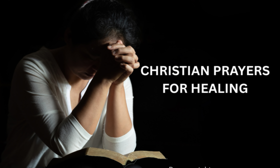 Christian prayers for healing