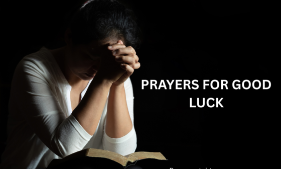 prayers for good luck