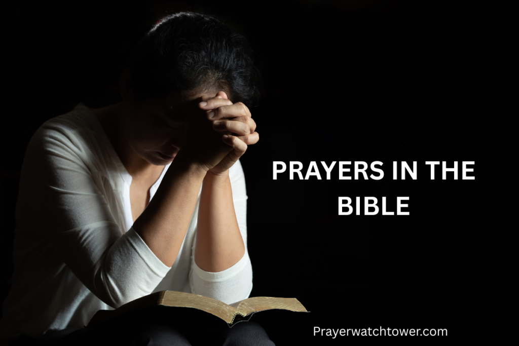 prayers in the bible