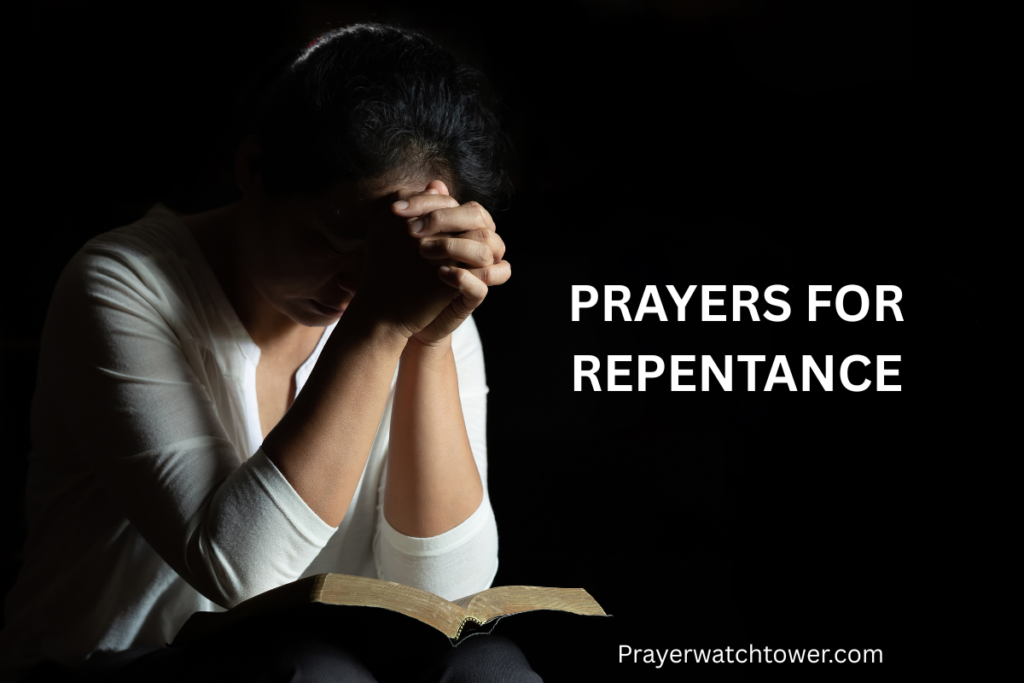Prayers for repentance