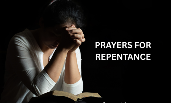 Prayers for repentance