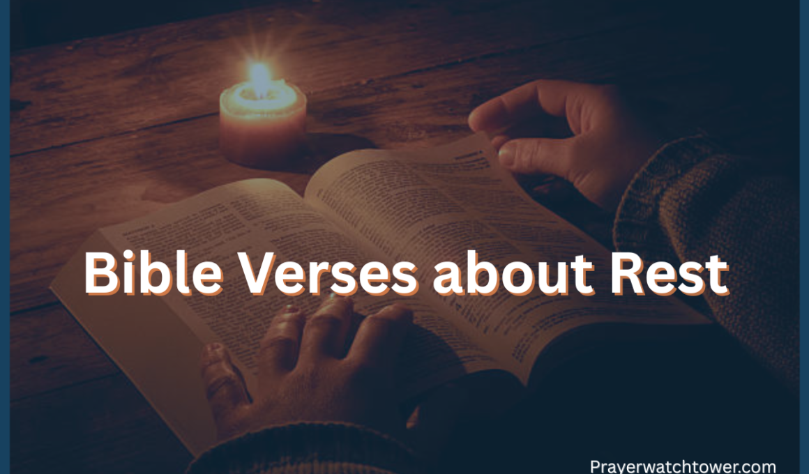 Bible Verses about Rest