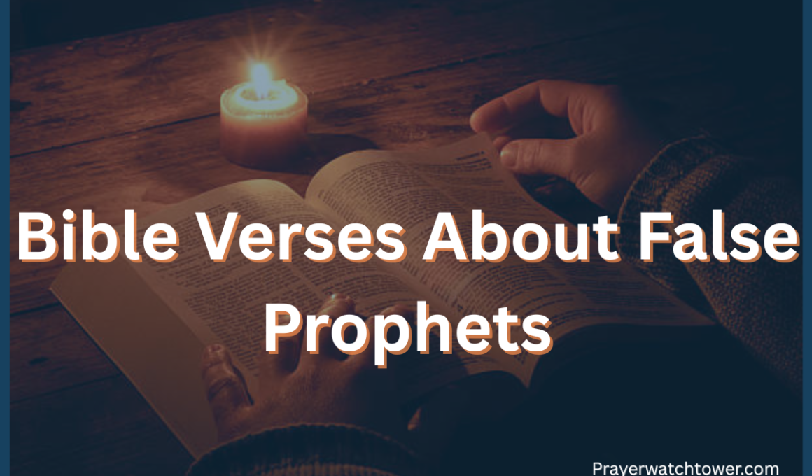 Bible Verses About False Prophets
