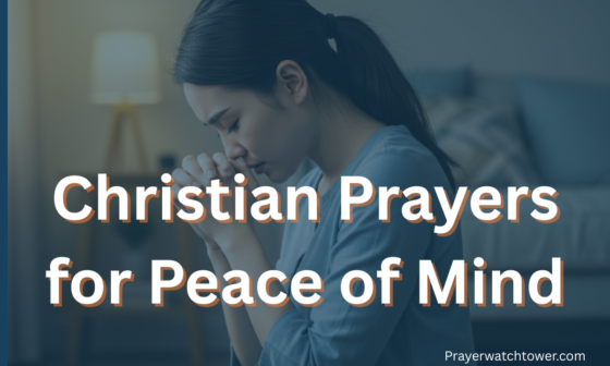 Christian Prayers for Peace of Mind