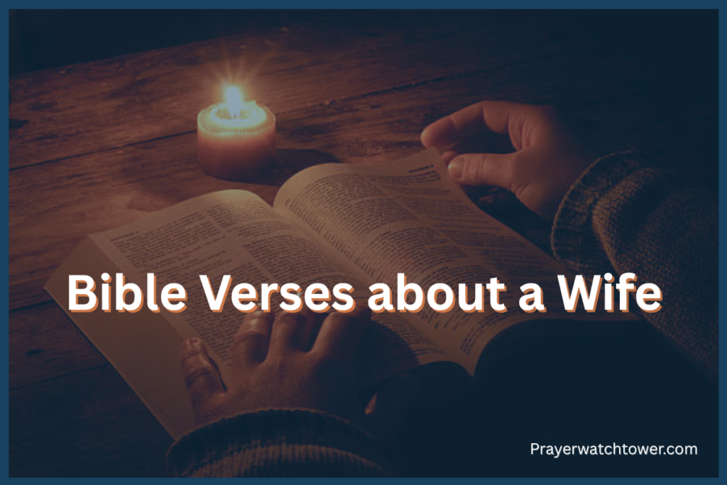 Bible Verses about a Wife