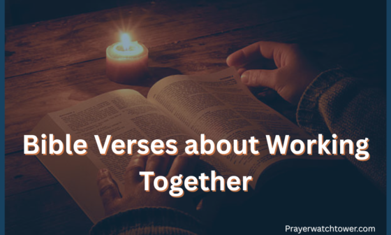 Bible Verses about Working Together