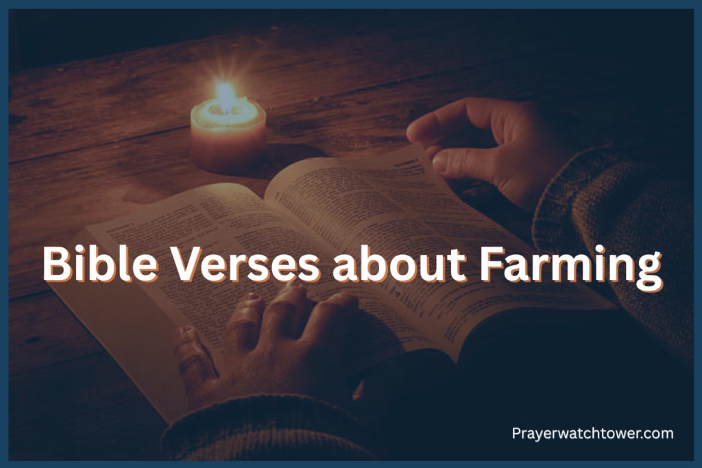 Bible Verses about Farming