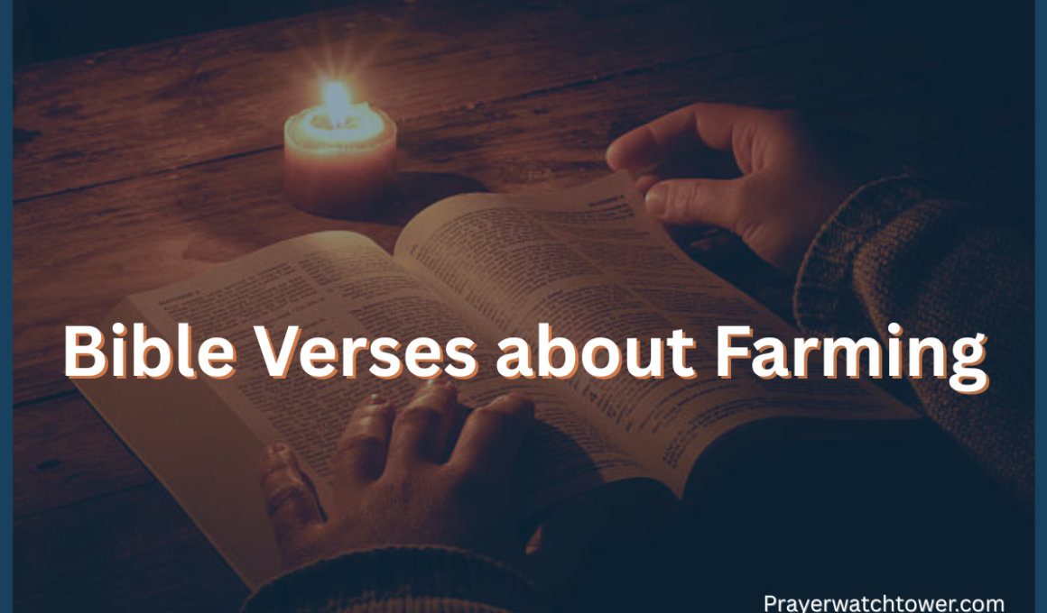 Bible Verses about Farming
