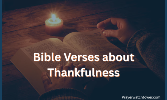 Bible Verses about Thankfulness