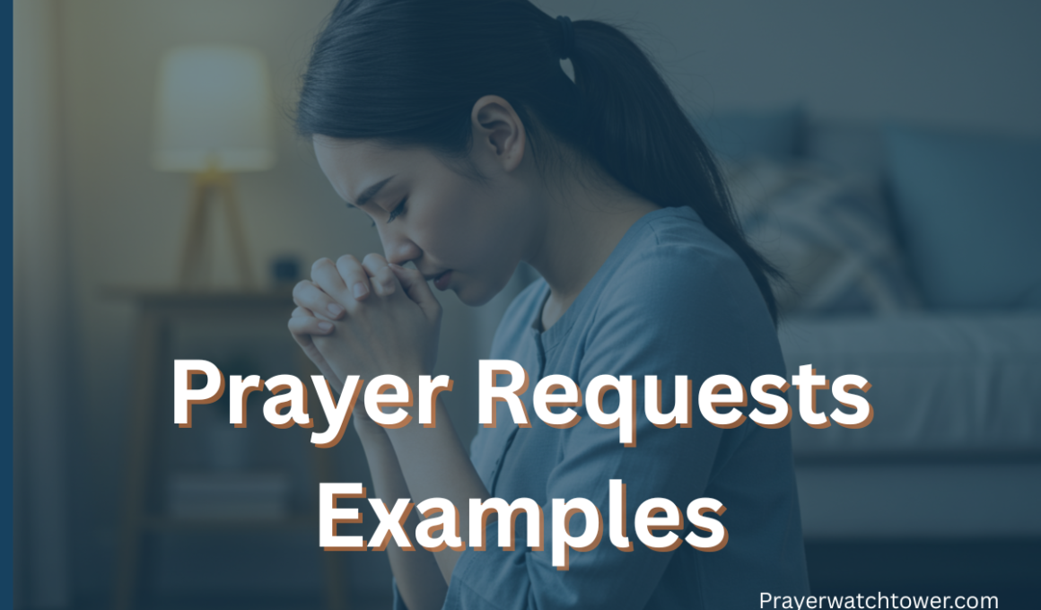 Prayer Requests Examples