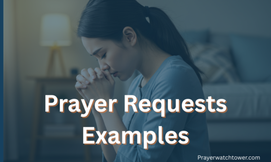Prayer Requests Examples