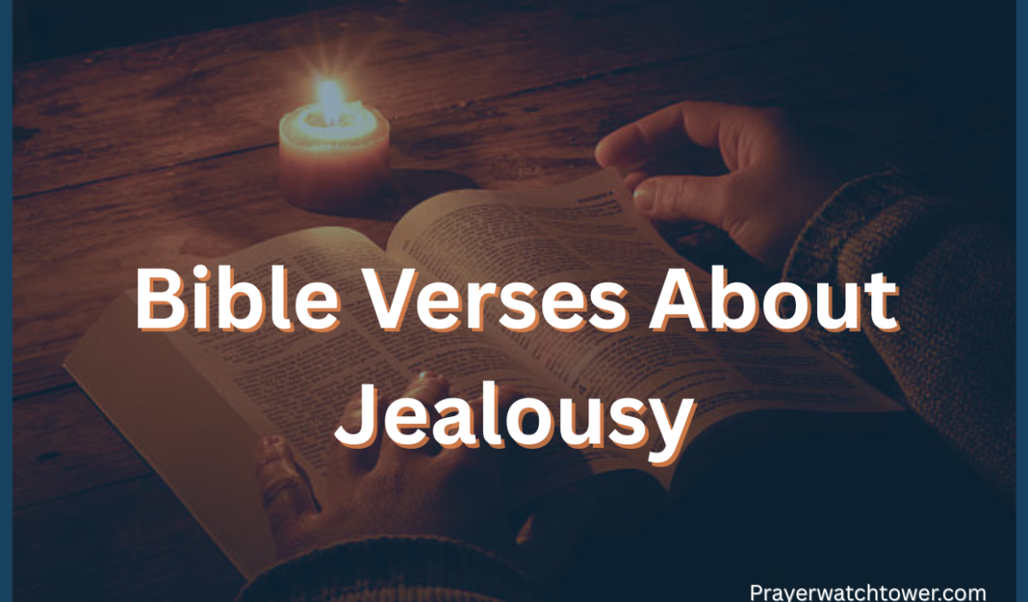 Bible Verses About Jealousy