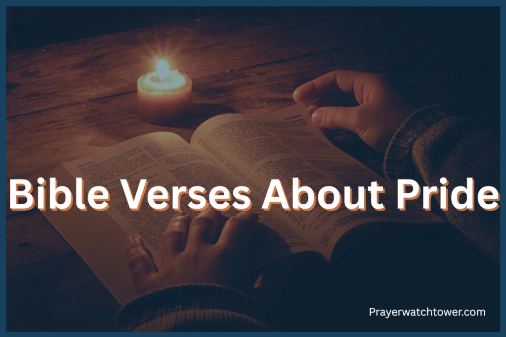 Bible Verses About Pride