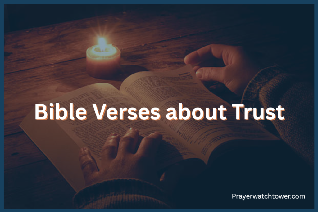 Bible Verses about Trust