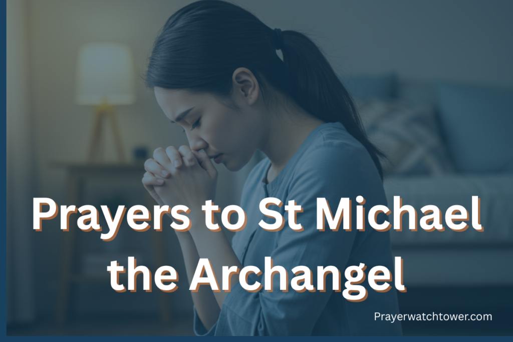 Catholic Prayers to St Michael the Archangel