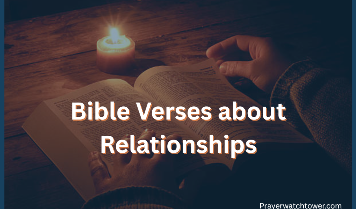Bible Verses about Relationships