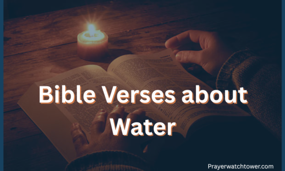 Bible Verses about Water