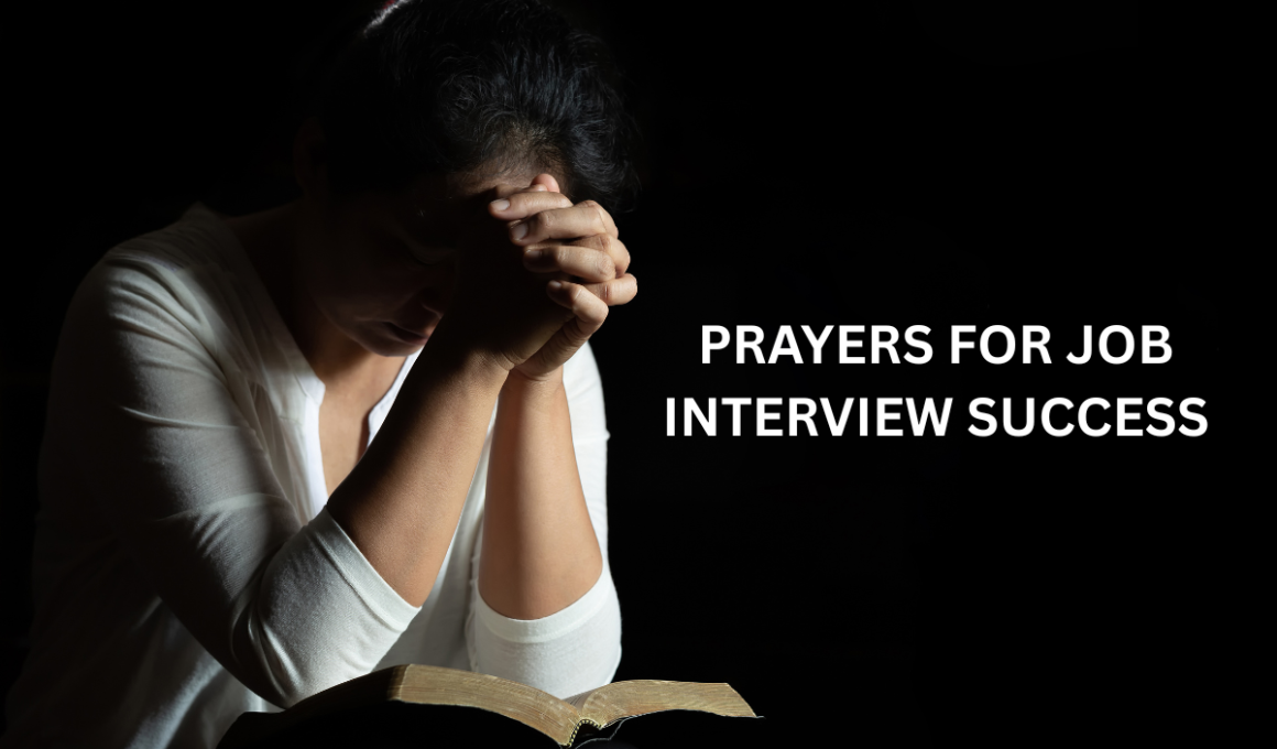 Prayers for Job Interview Success