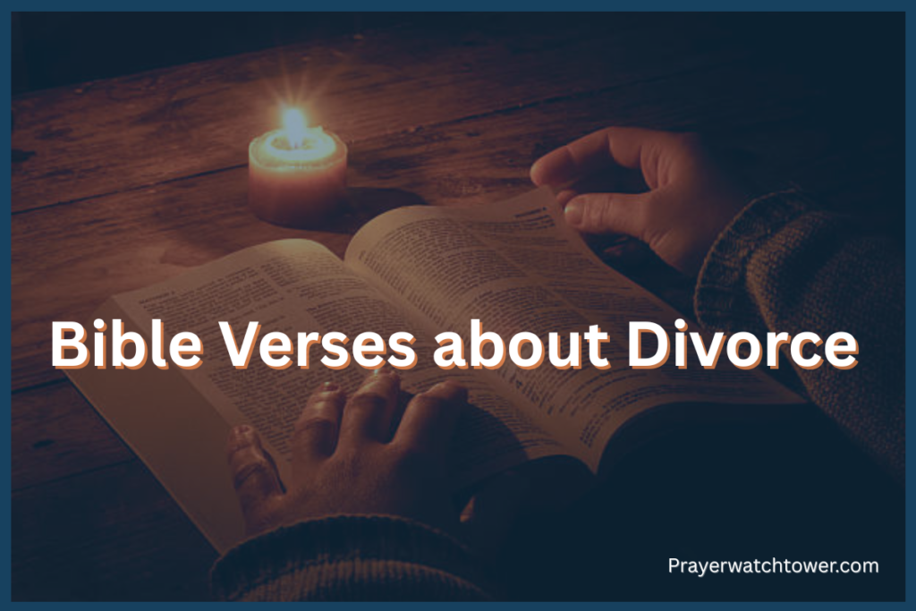 Bible Verses about Divorce