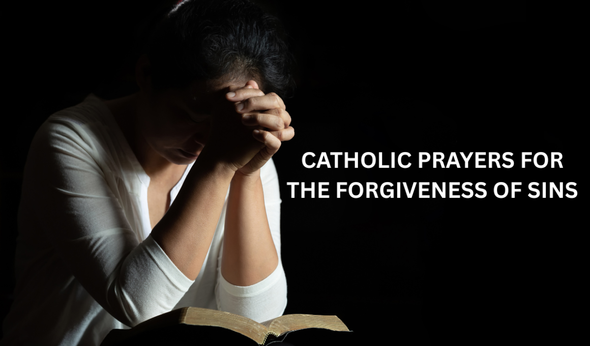 Catholic Prayers for the Forgiveness of Sins