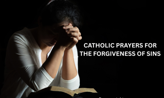 Catholic Prayers for the Forgiveness of Sins