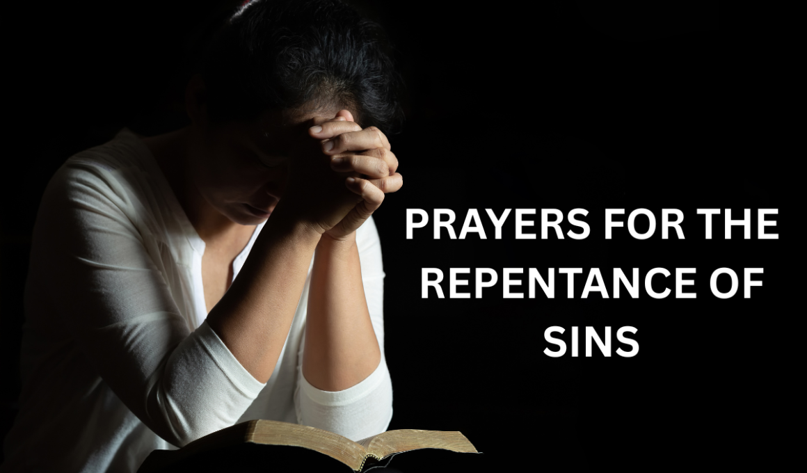 prayers for the repentance of sins