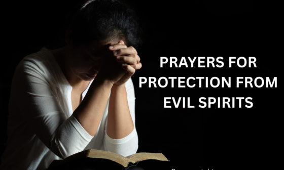 Prayers for protection from evil spirits