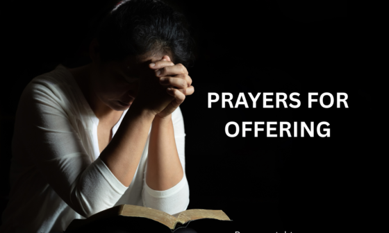 prayers for offering