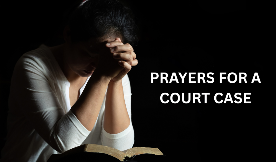 prayers for a court case