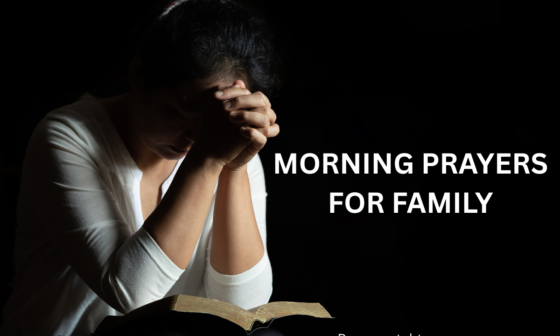 Morning prayers for family