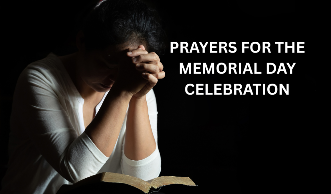 Prayers for the Memorial Day celebration