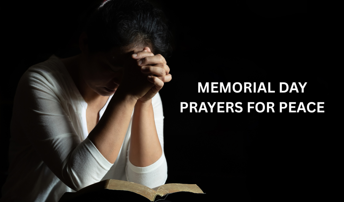 Memorial Day prayers for peace